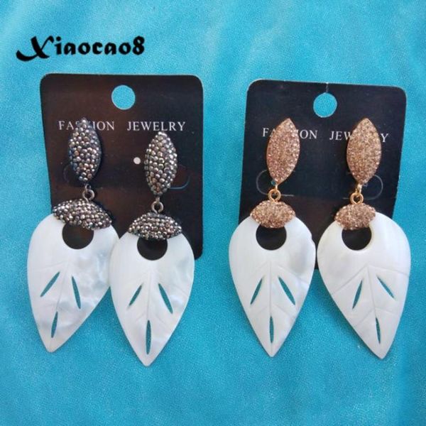 gold black rhinestone earrings women shell leaves elegant earrings for women wedding statement dangle jewelry, Golden;silver
gold black rhinestone earrings women shell leaves elegant earrings for women wedding statement dangle jewelry, Golden;silver