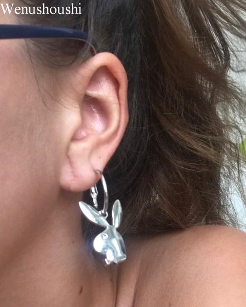 punk funny hoop earring vintage hiphop rabbits head hoop earrings for women girls gifts brincos para as mulheres di008, Golden;silver
punk funny hoop earring vintage hiphop rabbits head hoop earrings for women girls gifts brincos para as mulheres di008, Golden;silver