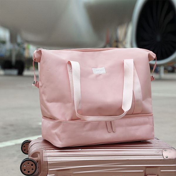 women sports fitness bag female portable travel trolley bag dry and wet separation luggage blosa sac de sport
women sports fitness bag female portable travel trolley bag dry and wet separation luggage blosa sac de sport
