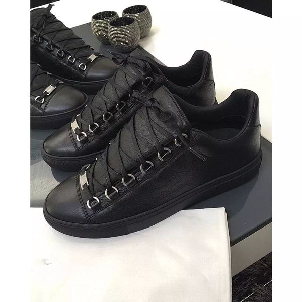 luxury low arena sneakers shoes elegant wrinkled leather men designer trainer comfort casual shoes chaussures homme, Black
luxury low arena sneakers shoes elegant wrinkled leather men designer trainer comfort casual shoes chaussures homme, Black