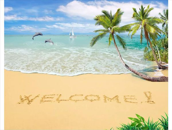 papel de parede custom 3d p mural wall paper maldives welcomes you beach text hd sea view 3d tv sofa background wall decoration
papel de parede custom 3d p mural wall paper maldives welcomes you beach text hd sea view 3d tv sofa background wall decoration