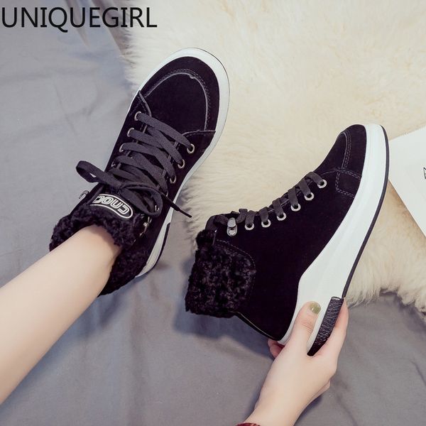 plus velvet high-end women's shoes women's 2019 winter new korean version of cotton wool students' warm short boots women, Black
plus velvet high-end women's shoes women's 2019 winter new korean version of cotton wool students' warm short boots women, Black