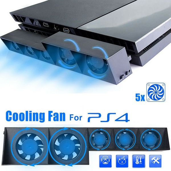for ps4 console refrigerator cooling fan for ps4 external usb 5-fan temperature control for playstation 4 console
for ps4 console refrigerator cooling fan for ps4 external usb 5-fan temperature control for playstation 4 console