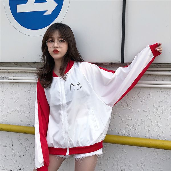 cute thin jackets women new summer autumn women basic jacket fashion thin windbreaker outwear bomber female baseball coat, Black;brown
cute thin jackets women new summer autumn women basic jacket fashion thin windbreaker outwear bomber female baseball coat, Black;brown
