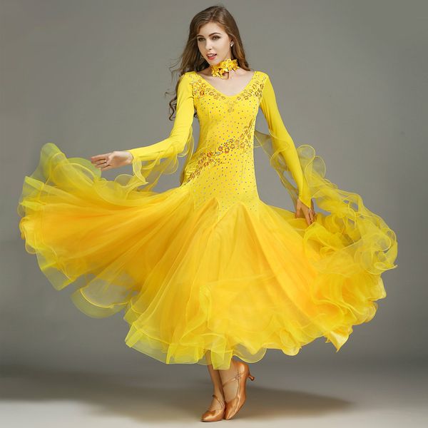 ballroom dance competition dresses standard ballroom dress ladies waltz dresses women, Black;red
ballroom dance competition dresses standard ballroom dress ladies waltz dresses women, Black;red