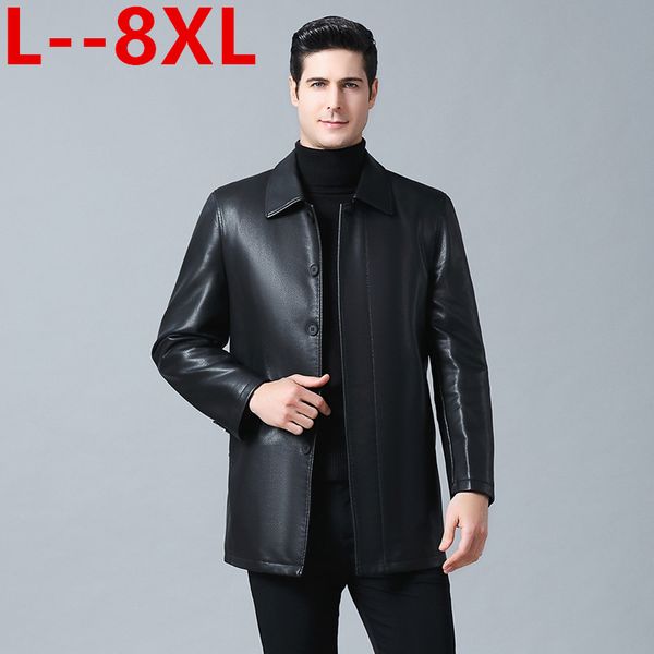 plus 8xl 6xl 5xl new men genuine leather coat sheepskin men's short jacket leather winter jackets mens plus size, Black
plus 8xl 6xl 5xl new men genuine leather coat sheepskin men's short jacket leather winter jackets mens plus size, Black