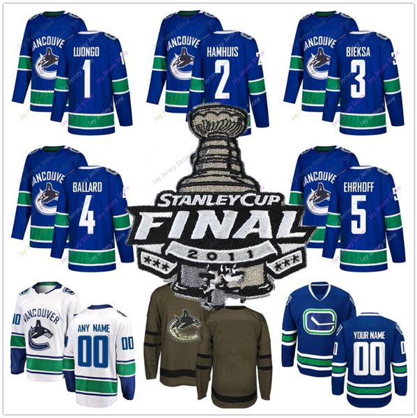 2011 Stanley Cup Jersey Ice Hockey Vancouver Canucks Roberto Luongo Dan Hamhuis Kevin Bieksa Keith Ballard Christian Ehrhoff Men Man Women
2011 Stanley Cup Jersey Ice Hockey Vancouver Canucks Roberto Luongo Dan Hamhuis Kevin Bieksa Keith Ballard Christian Ehrhoff Men Man Women