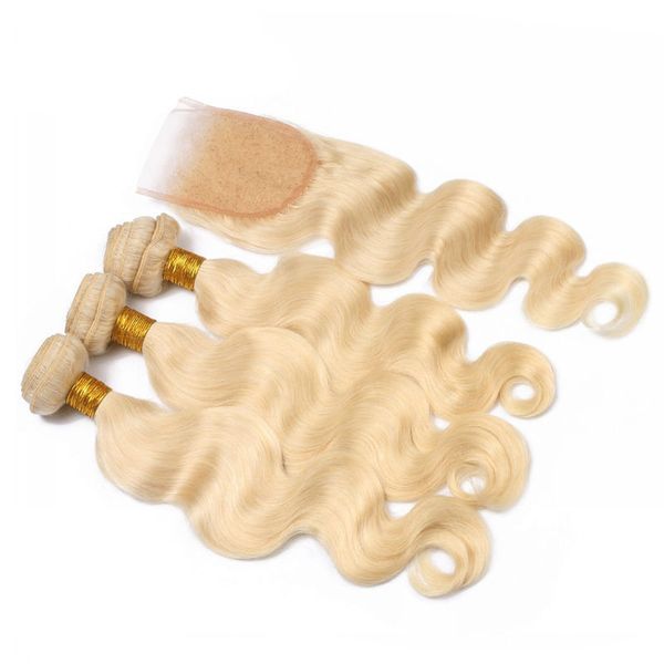 9a body wave hair #613 blonde hair 4x4 lace closure with 3 bundles russian blonde hair with closure, Black;brown
9a body wave hair #613 blonde hair 4x4 lace closure with 3 bundles russian blonde hair with closure, Black;brown