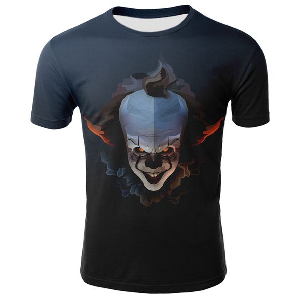 trend-selling 3d printed t-shirt men's wild face casual o-neck men's t-shirt clown short sleeve funny funny summer 2020, White;black
trend-selling 3d printed t-shirt men's wild face casual o-neck men's t-shirt clown short sleeve funny funny summer 2020, White;black