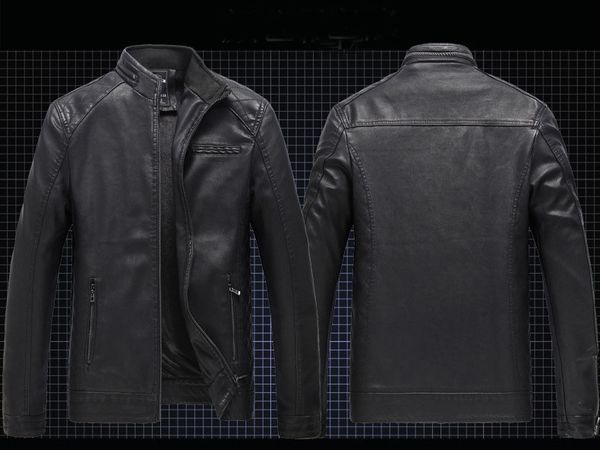mens designer pu leather jackets mens faux fur coats thick warm jackets slim casual streetwear vintage mens coat size l-6xl, Black
mens designer pu leather jackets mens faux fur coats thick warm jackets slim casual streetwear vintage mens coat size l-6xl, Black