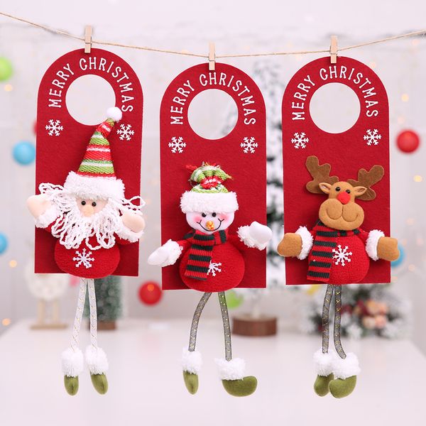 new christmas door hanging ornaments christmas decorations for home merry santa claus snowman elk door decor
new christmas door hanging ornaments christmas decorations for home merry santa claus snowman elk door decor