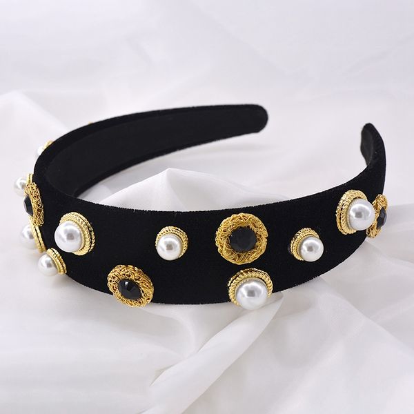 pearl crystal jewelry handmade baroque crown wide hair strap wedding party gift antique hair accessories
pearl crystal jewelry handmade baroque crown wide hair strap wedding party gift antique hair accessories