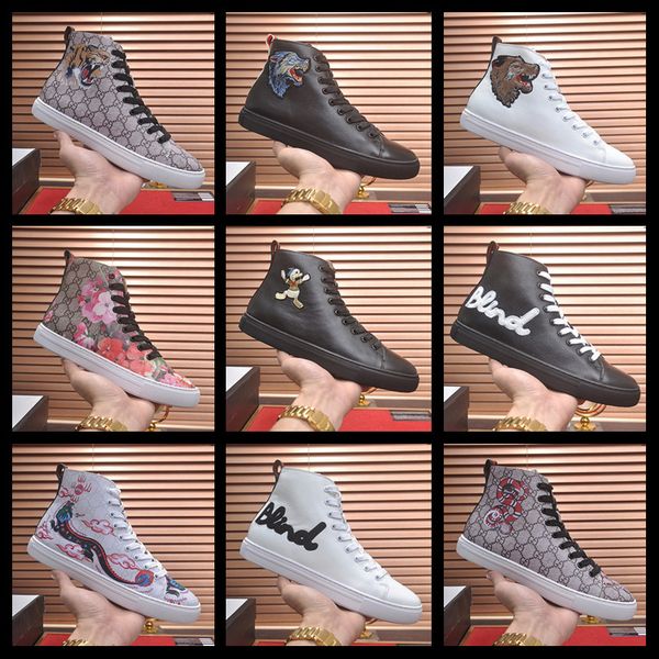 20ss high sneakers mens shoes casual white shoes men footwear red bottoms designers zapatos hombre plus size 39-45, Black
20ss high sneakers mens shoes casual white shoes men footwear red bottoms designers zapatos hombre plus size 39-45, Black