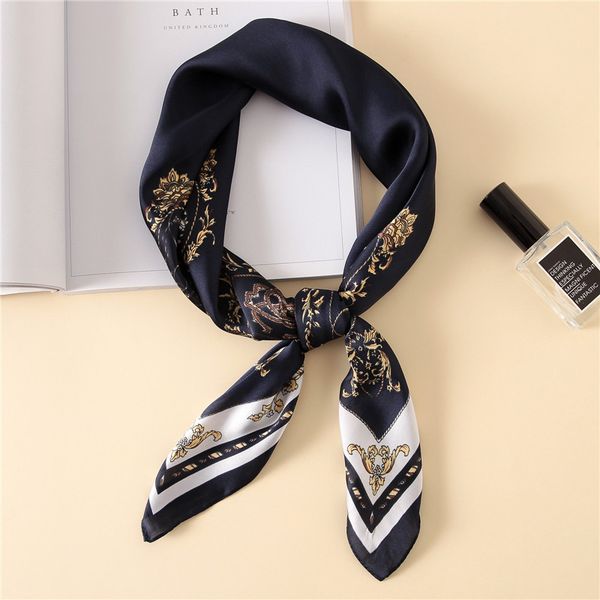fashion 70*70cm soft silk scarf chain print diy new style girl women head neck scarves hair ties bandeau small square scarf neck, Blue;gray
fashion 70*70cm soft silk scarf chain print diy new style girl women head neck scarves hair ties bandeau small square scarf neck, Blue;gray