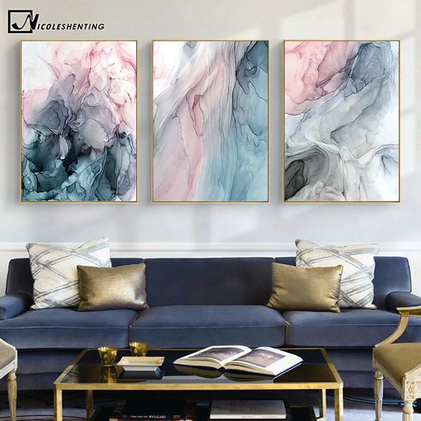 colorful ink abstract wall art canvas poster and print modern artwork picture painting contemporary nordic home room decoration
colorful ink abstract wall art canvas poster and print modern artwork picture painting contemporary nordic home room decoration
