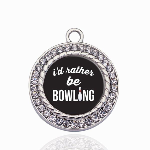 i'd rather be bowling circle charm charms pendant for diy necklace bracelet jewelry making handmade accessories, Bronze;silver
i'd rather be bowling circle charm charms pendant for diy necklace bracelet jewelry making handmade accessories, Bronze;silver