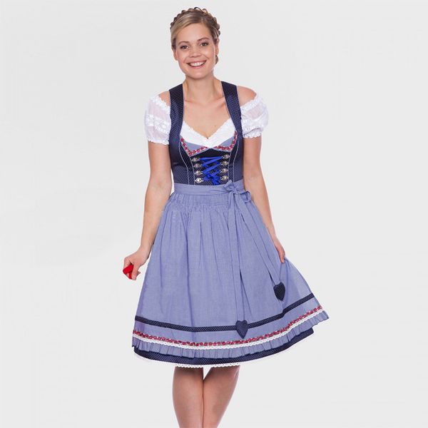 plus size s-3xl traditional german beer maid costume women oktoberfest dirndl dress halloween party outfit, Black;red
plus size s-3xl traditional german beer maid costume women oktoberfest dirndl dress halloween party outfit, Black;red