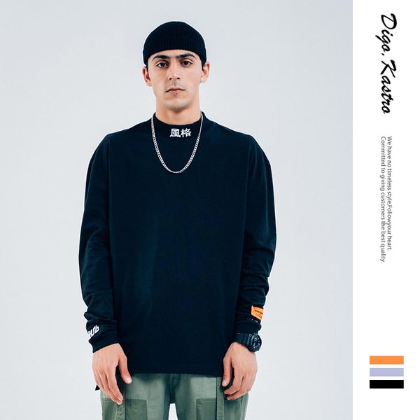 2019 street fashion оригинальный высокий воротник толстовка мужчины / женщины ins стиль вышитые пуловер streetwear пара base толстовки, Black
2019 street fashion оригинальный высокий воротник толстовка мужчины / женщины ins стиль вышитые пуловер streetwear пара base толстовки, Black