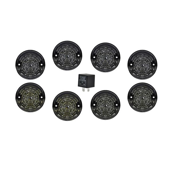 8шт / kit дым для la-й rover 90/110 83-90 defender 90-16 led upgrade kit лампы заменить передний задний индикатор tail положение остановки
8шт / kit дым для la-й rover 90/110 83-90 defender 90-16 led upgrade kit лампы заменить передний задний индикатор tail положение остановки