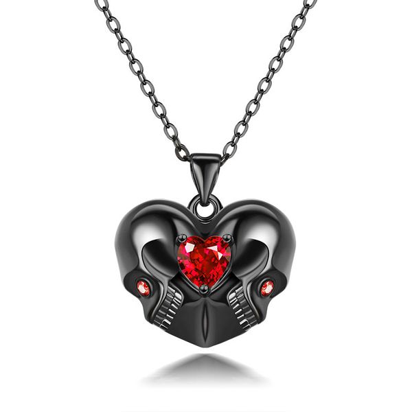 punk skull necklace long choker for skeleton women heart crystal pendants necklaces, Golden;silver
punk skull necklace long choker for skeleton women heart crystal pendants necklaces, Golden;silver