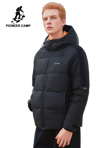 pioneer camp new men down jacket regular clothes winter short polyester hooded zipper causal thick mens coats ayr902305t, Black
pioneer camp new men down jacket regular clothes winter short polyester hooded zipper causal thick mens coats ayr902305t, Black
