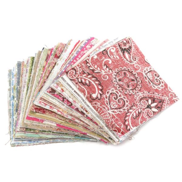 100pcs 10x10cm square floral cotton fabric patchwork cloth for diy craft sewing, Black;white
100pcs 10x10cm square floral cotton fabric patchwork cloth for diy craft sewing, Black;white