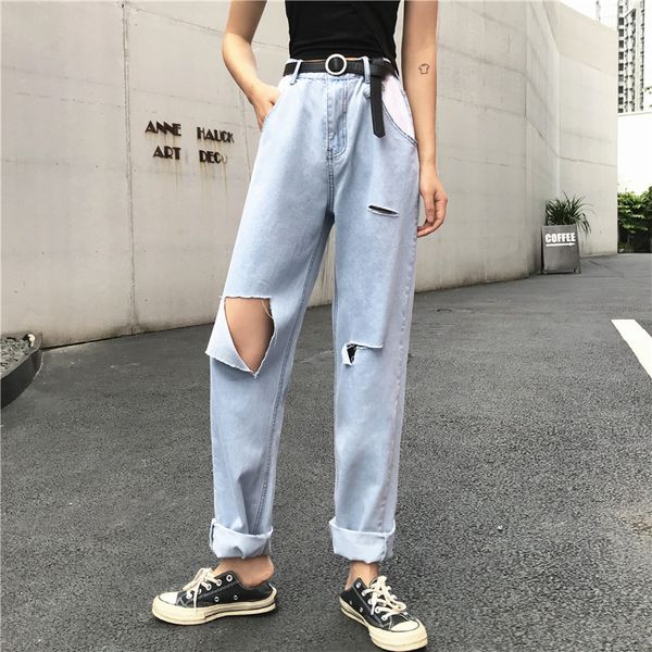 woman jeans high waist ripped jeans 2020 spring summer for clothes wide leg denim clothing blue streetwear fashion vintage pants
woman jeans high waist ripped jeans 2020 spring summer for clothes wide leg denim clothing blue streetwear fashion vintage pants