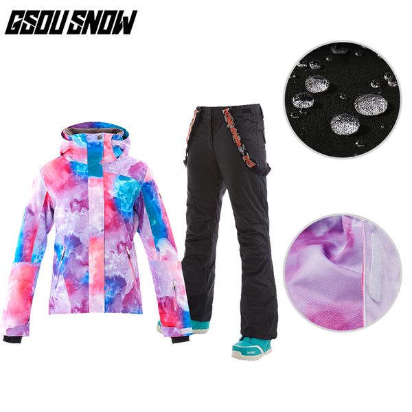 gsou snow ski suit windproof water-resistant breathable uniform women keep warm outdoor sports travel snowboarding jacket pants
gsou snow ski suit windproof water-resistant breathable uniform women keep warm outdoor sports travel snowboarding jacket pants