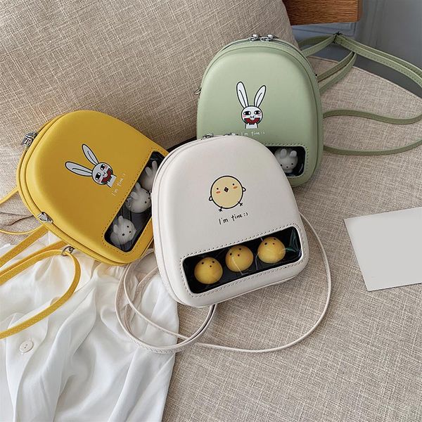 2019 cute yellow duck transparent book bags women cartoon print clear backpack women mini leather schoolbag for girls backpacks
2019 cute yellow duck transparent book bags women cartoon print clear backpack women mini leather schoolbag for girls backpacks