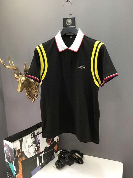 2020 summer polo t shirt for men with branded bee designer shirts luxury short sleeve tshirt brand mens clothing tee m-3xl, White;black
2020 summer polo t shirt for men with branded bee designer shirts luxury short sleeve tshirt brand mens clothing tee m-3xl, White;black