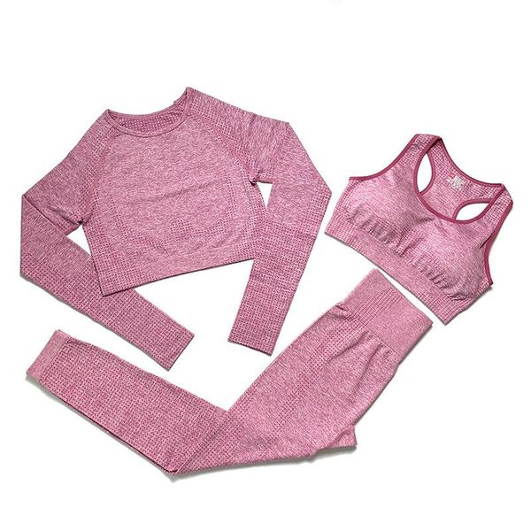 fashion brand designer womens cotton yoga suit long sleeve sportwear tracksuits fitness sport 3 piece set pants bra shirts running outfits, Gray
fashion brand designer womens cotton yoga suit long sleeve sportwear tracksuits fitness sport 3 piece set pants bra shirts running outfits, Gray
