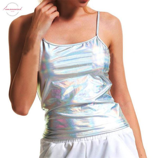 womens metallic camisole basic solid vest strappy spaghetti camis party tank liquid metallic wet look slim tank, White
womens metallic camisole basic solid vest strappy spaghetti camis party tank liquid metallic wet look slim tank, White