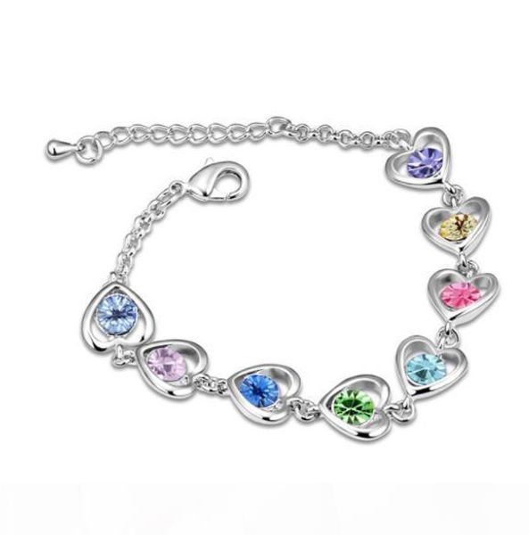 luxury designer jewelry women bracelets lady jewelry charm austrian zircon bracelet simple design made with elements(5 colors) w69, Golden;silver
luxury designer jewelry women bracelets lady jewelry charm austrian zircon bracelet simple design made with elements(5 colors) w69, Golden;silver