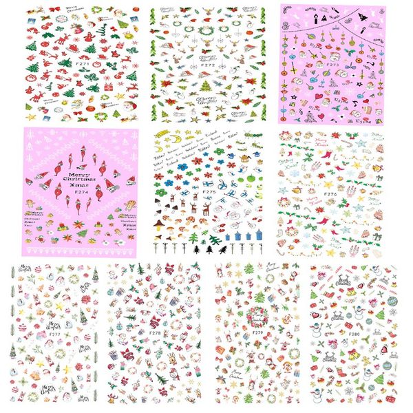 10pcs/1set 3d nail stickers art christmas decals snowman nail wraps snowflakes adhesive slider manicure decoration tip tool, Black
10pcs/1set 3d nail stickers art christmas decals snowman nail wraps snowflakes adhesive slider manicure decoration tip tool, Black