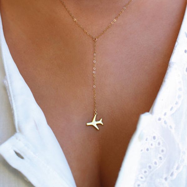1pcs gold airplane pendant layered necklace for women tiny dainty necklace sgl227, Silver
1pcs gold airplane pendant layered necklace for women tiny dainty necklace sgl227, Silver