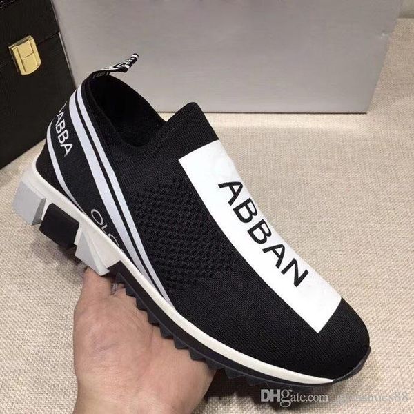 new stylish luxury speed knitting socks shoes sneakers stretch mesh high boots for men and women letter fashion dress shoes quality, Black
new stylish luxury speed knitting socks shoes sneakers stretch mesh high boots for men and women letter fashion dress shoes quality, Black