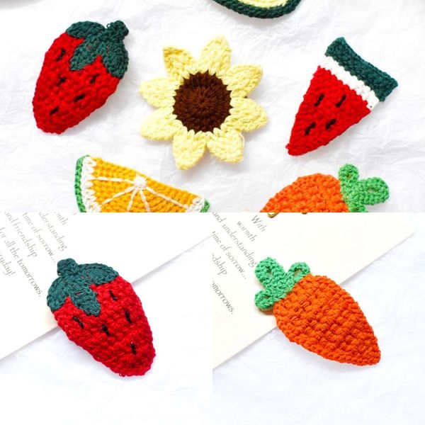 fruit wool wool hairpin cute girl heart fruit hairpin hand woven bb clip bangs clip, Slivery;white
fruit wool wool hairpin cute girl heart fruit hairpin hand woven bb clip bangs clip, Slivery;white