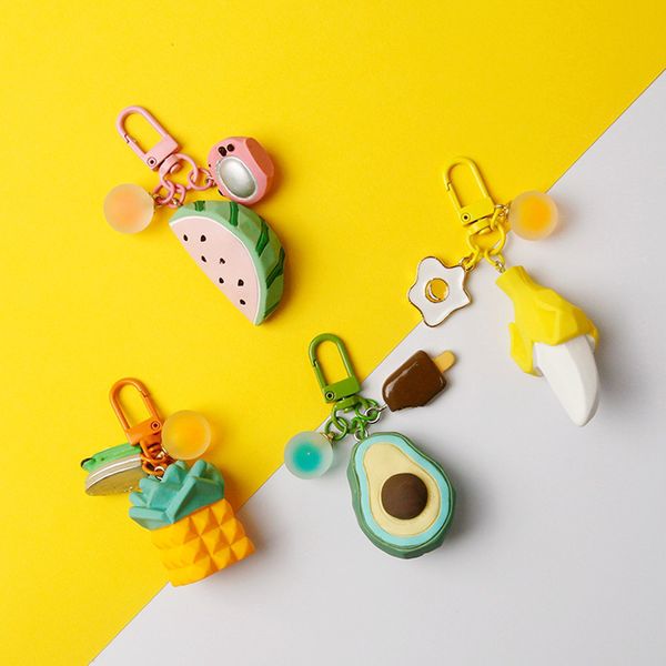 dayoff watermelon banana avocado pineapple keychain keyring for women jewelry simulated fruit cute car key holder keyring k23, Silver
dayoff watermelon banana avocado pineapple keychain keyring for women jewelry simulated fruit cute car key holder keyring k23, Silver