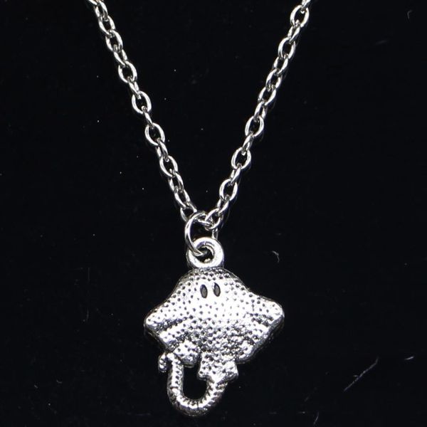 20pcs new fashion necklace 21x13mm stingray fish silver pendants short long women men colar gift jewelry choker
20pcs new fashion necklace 21x13mm stingray fish silver pendants short long women men colar gift jewelry choker