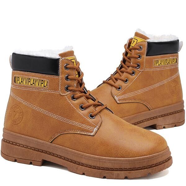 autumn and winter new european and american casual men's shoes plus velvet plus cotton wgg snow boots warm trend martin boots cotton sh, Black
autumn and winter new european and american casual men's shoes plus velvet plus cotton wgg snow boots warm trend martin boots cotton sh, Black