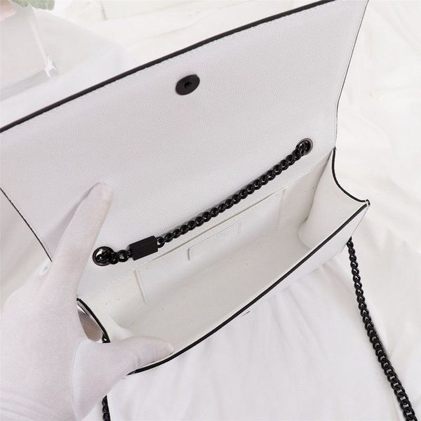designer handbags cowhide caviar plain pattern single shoulder bag metal chain real leather bag flap cover bags small messenger bags
designer handbags cowhide caviar plain pattern single shoulder bag metal chain real leather bag flap cover bags small messenger bags