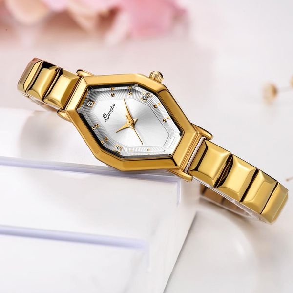 geometric polygon dial starry stainless steel belt ladies watch fashion quartz women wrist watch montre, Slivery;brown
geometric polygon dial starry stainless steel belt ladies watch fashion quartz women wrist watch montre, Slivery;brown