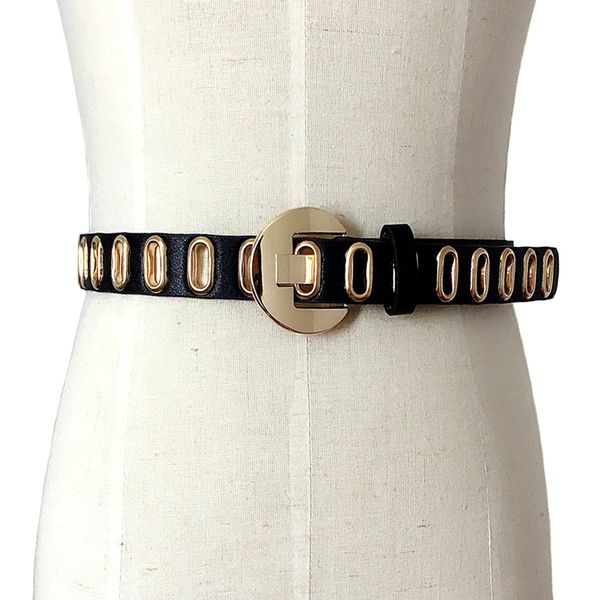 new fashion belts women cutout strap female metal leather pu belt elastic hollow out casual belts women's strap, Black;brown
new fashion belts women cutout strap female metal leather pu belt elastic hollow out casual belts women's strap, Black;brown