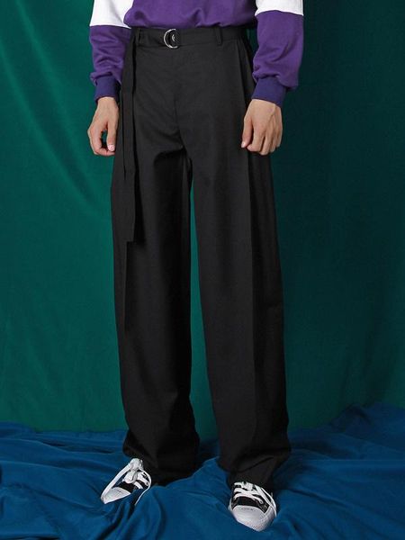 27-44 new 2019 women men's clothing gd hair stylist fashion catwalk loose straight wide leg pants plus size singer costumes, Black
27-44 new 2019 women men's clothing gd hair stylist fashion catwalk loose straight wide leg pants plus size singer costumes, Black