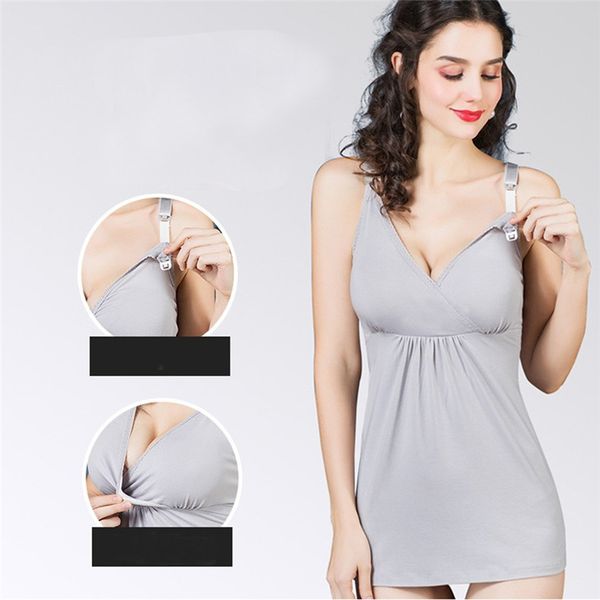 women underwear bra breastfeeding condole belt vest type maternity clothes gifts ropa interior de amamantamiento y*, White
women underwear bra breastfeeding condole belt vest type maternity clothes gifts ropa interior de amamantamiento y*, White