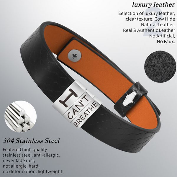 new arrival letter i cant breathe bangle stainless steel women men letter black live matter bracelet jewelry
new arrival letter i cant breathe bangle stainless steel women men letter black live matter bracelet jewelry