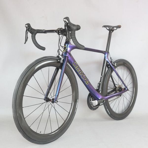 2020 new chameleon paint complete bicycle carbon fiber 700c road bicycle 20 speed complete bicicleta adopted shimao brake-470
2020 new chameleon paint complete bicycle carbon fiber 700c road bicycle 20 speed complete bicicleta adopted shimao brake-470