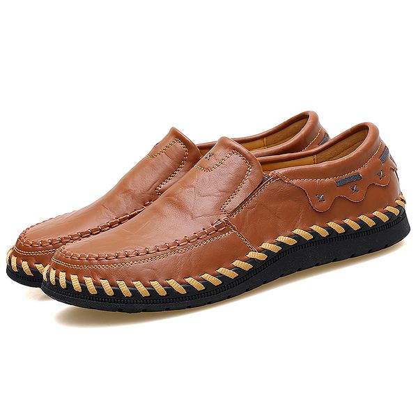 size 38-47 new arrival male leather men casual shoes fashion driving moccasins slip on loafers men flat shoes %99007, Black
size 38-47 new arrival male leather men casual shoes fashion driving moccasins slip on loafers men flat shoes %99007, Black