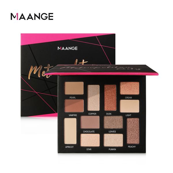 maange sunset eyeshadow 12 colors matte shimmer glitter eye shadow palette maquiagem profissional completa make up
maange sunset eyeshadow 12 colors matte shimmer glitter eye shadow palette maquiagem profissional completa make up