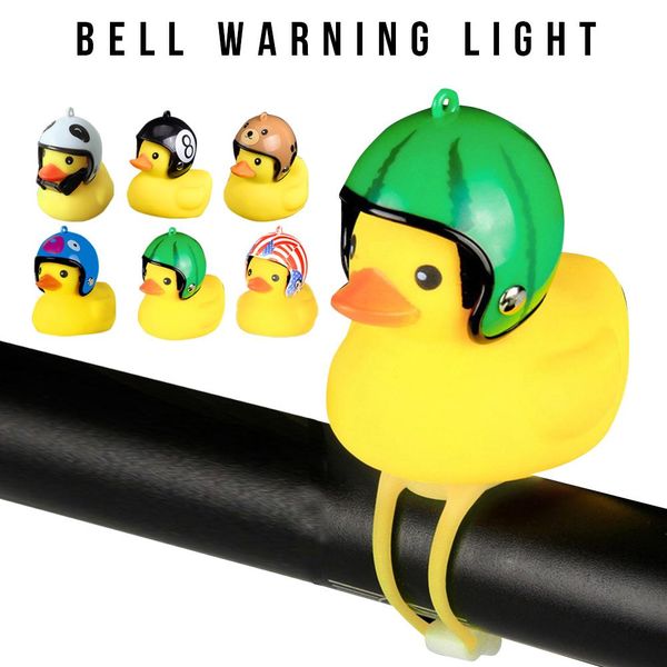 warning lights for electric car bicycle small yellow duck horn light with helmet bells riding equipment
warning lights for electric car bicycle small yellow duck horn light with helmet bells riding equipment